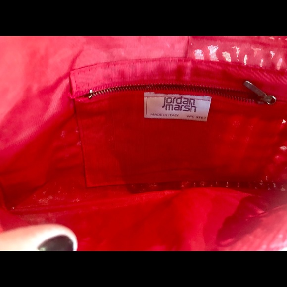 1970s Vintage ❤️ Jordan Marsh Clutch - Picture 6 of 8